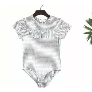 Speechless Girls Short Sleeve Bodysuit M